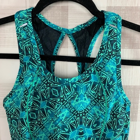 Athleta Cairo Energy Tank Top Aqua Green Sz XXS - Picture 2 of 6